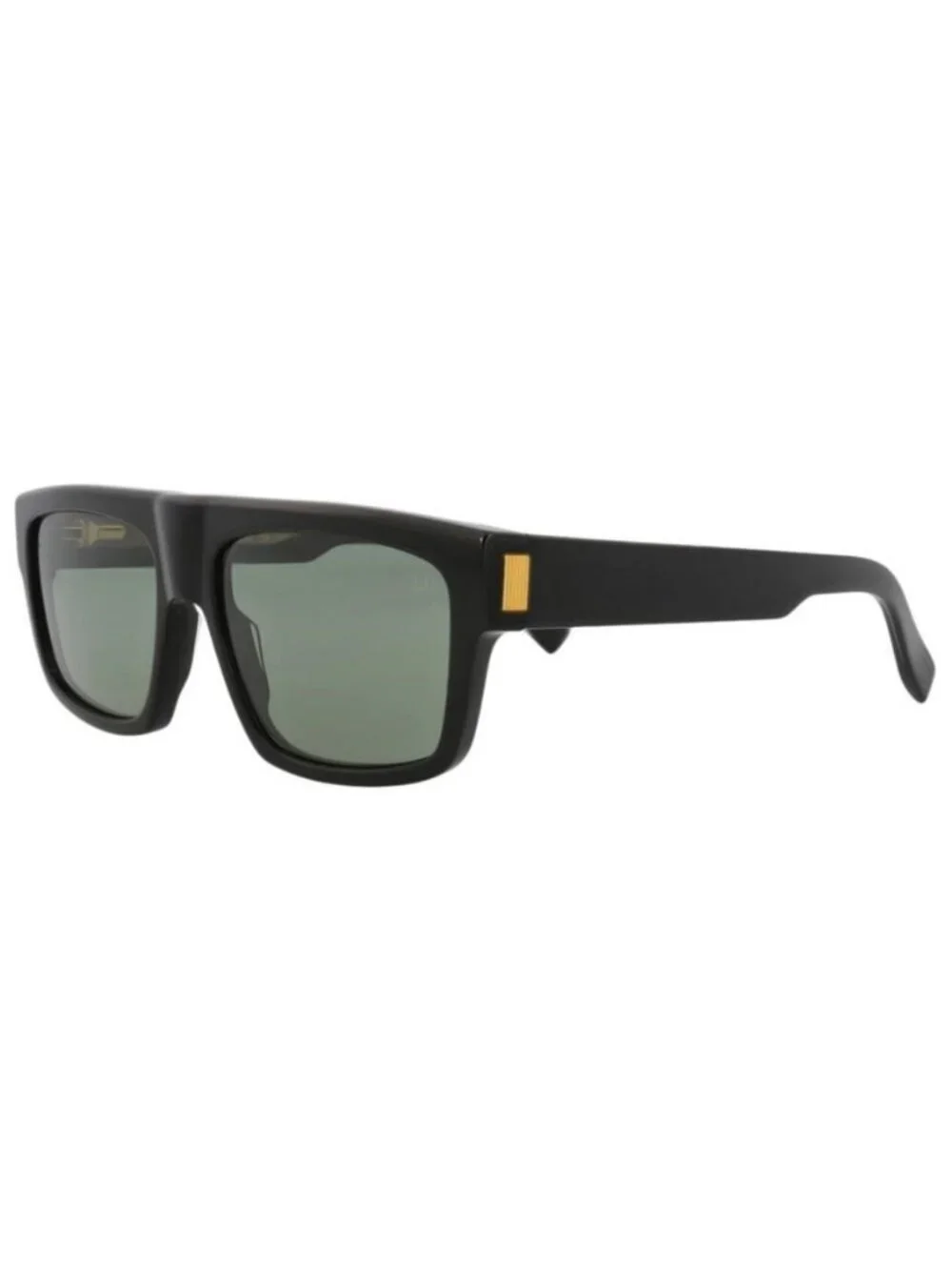 New Dunhill Mens Square/Rectangle Black Black Green Fashion Designer Sunglasses