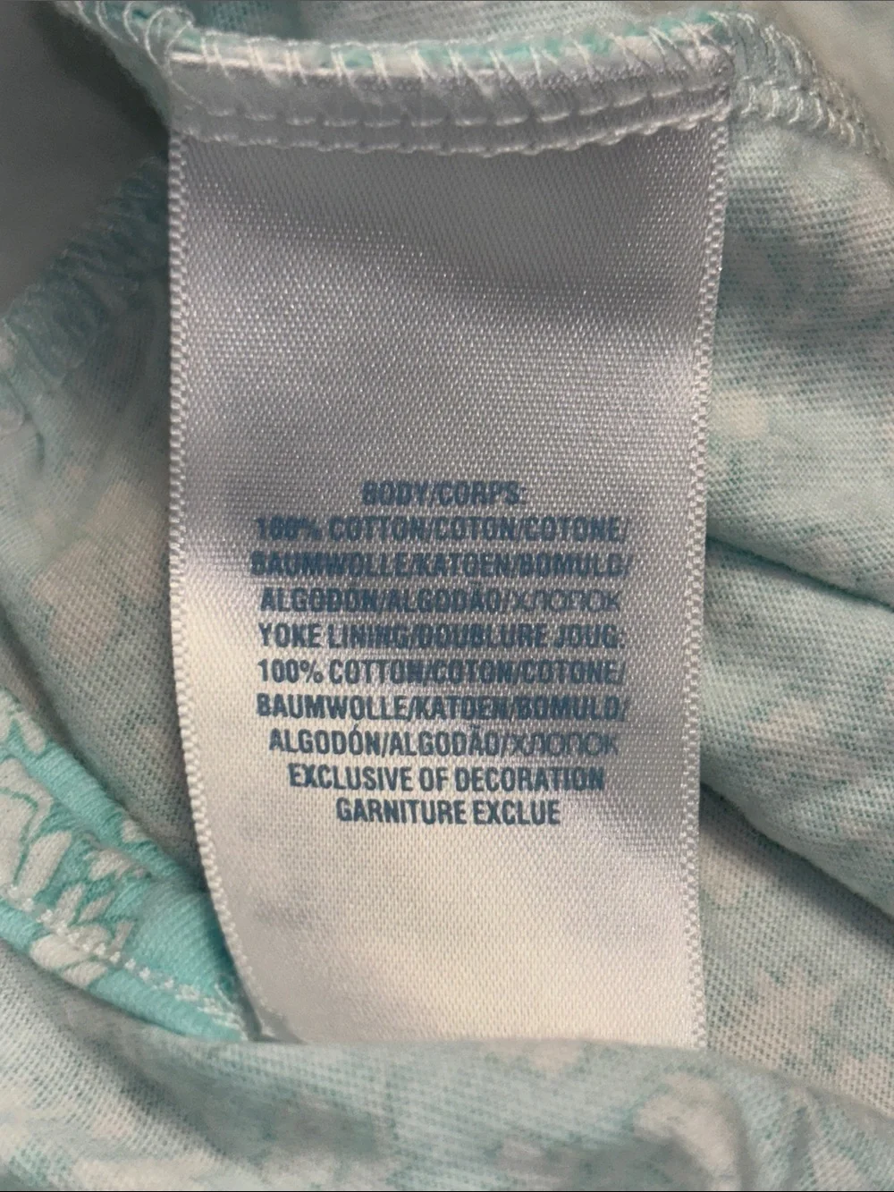 Ralph Lauren light aqua