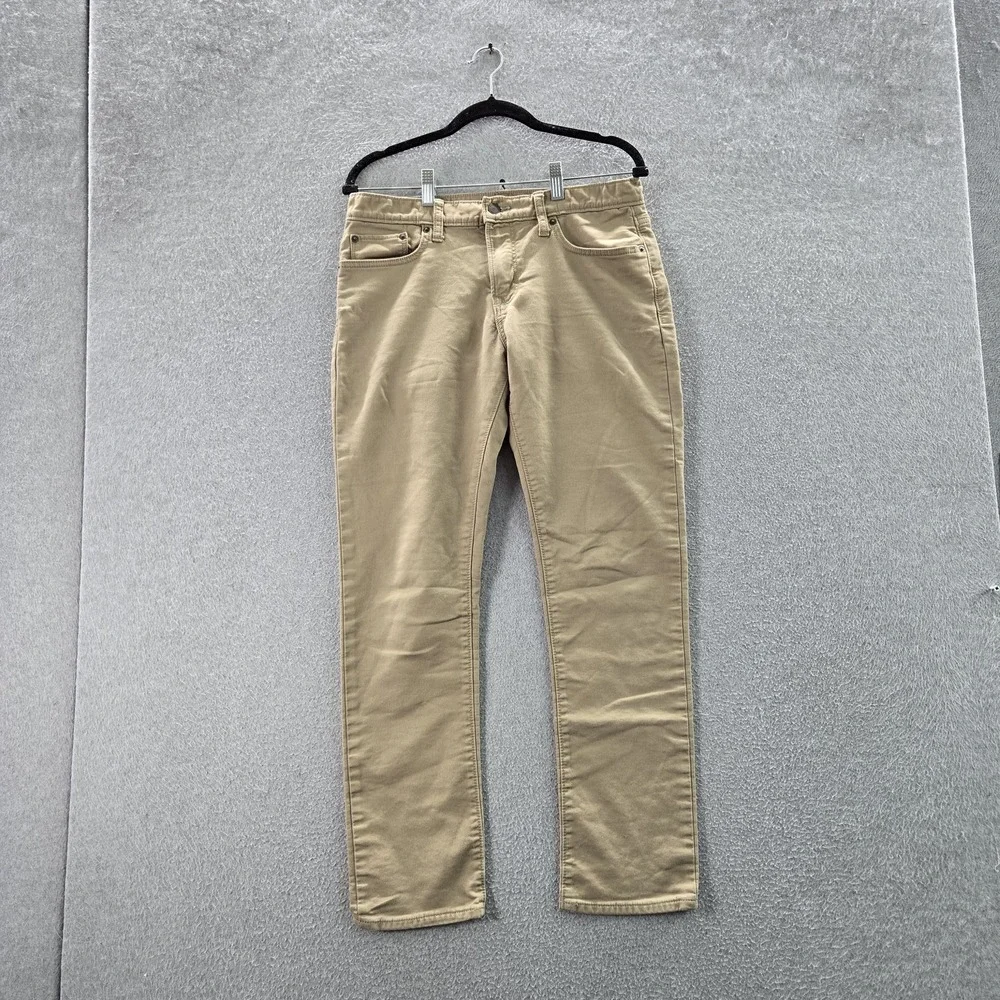 Banana Republic Men Jeans 30X30‎ Khaki Denim Chino Travel Jean  Slim