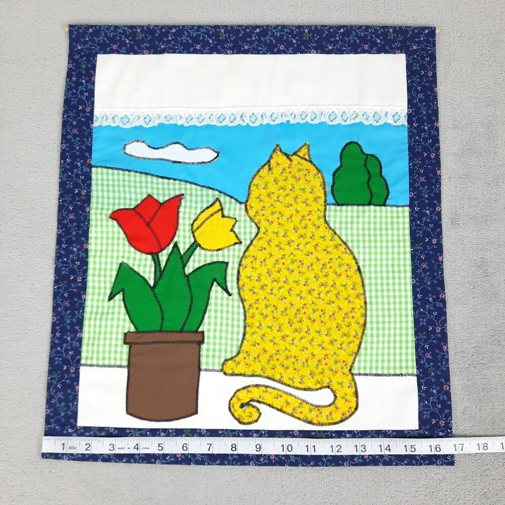 Handmade found measurements tulips