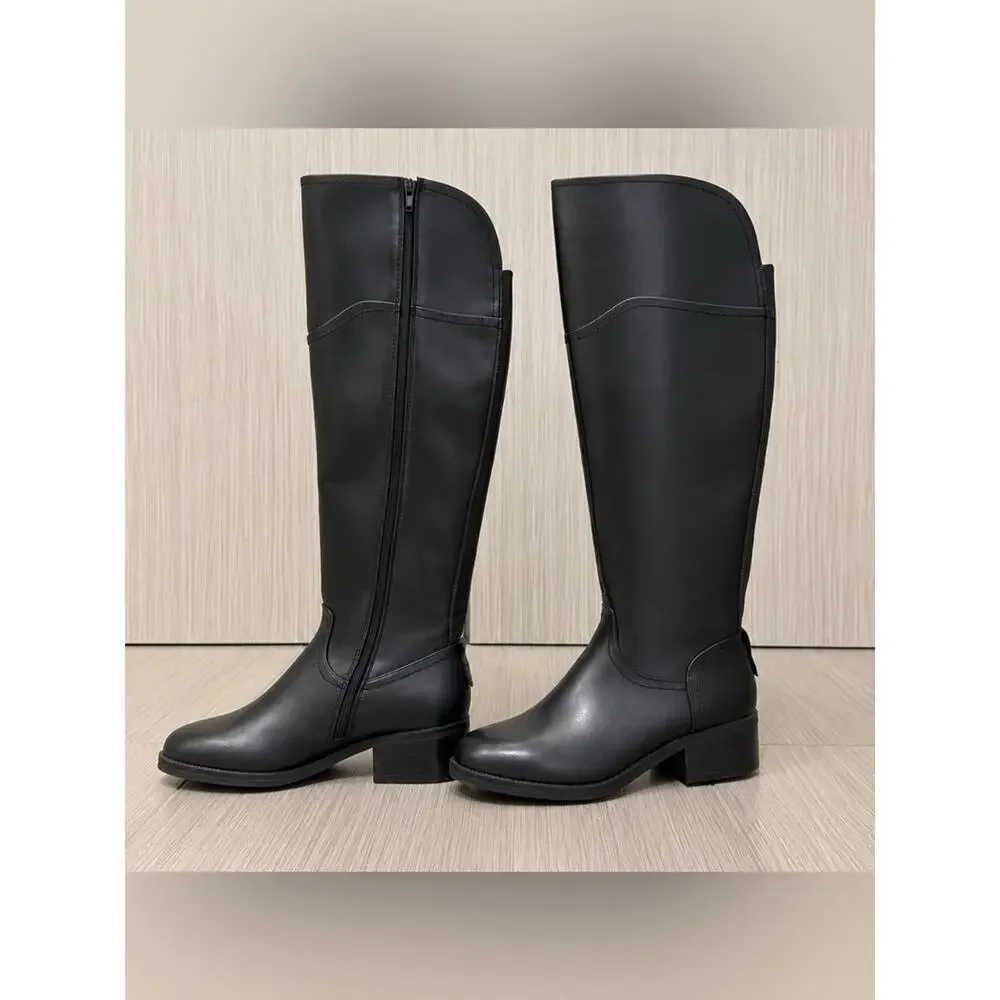 Toetos Hope Black Over-The-Knee Boots Size 9 NWOB