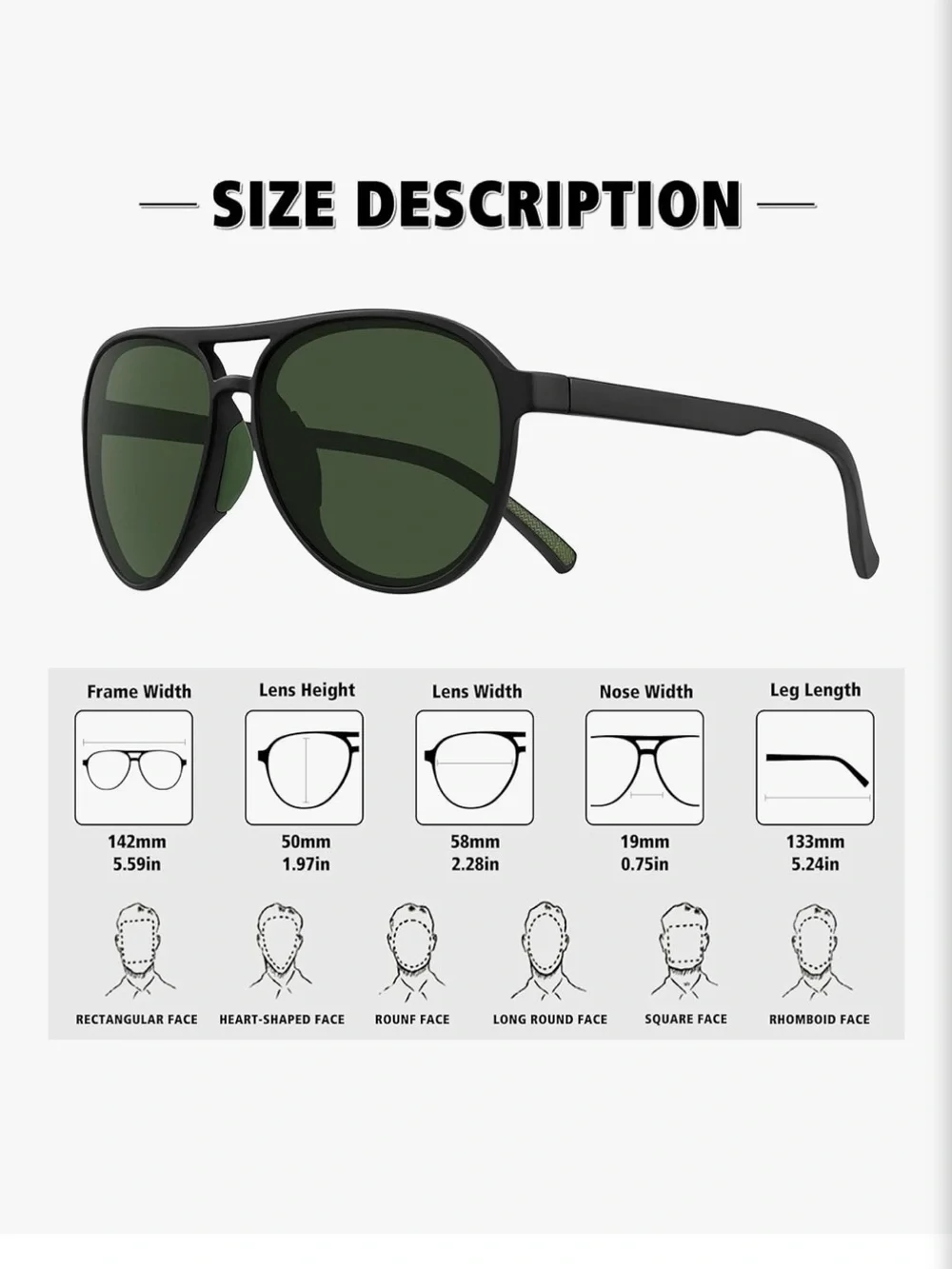 Storycoast polarized aviator
