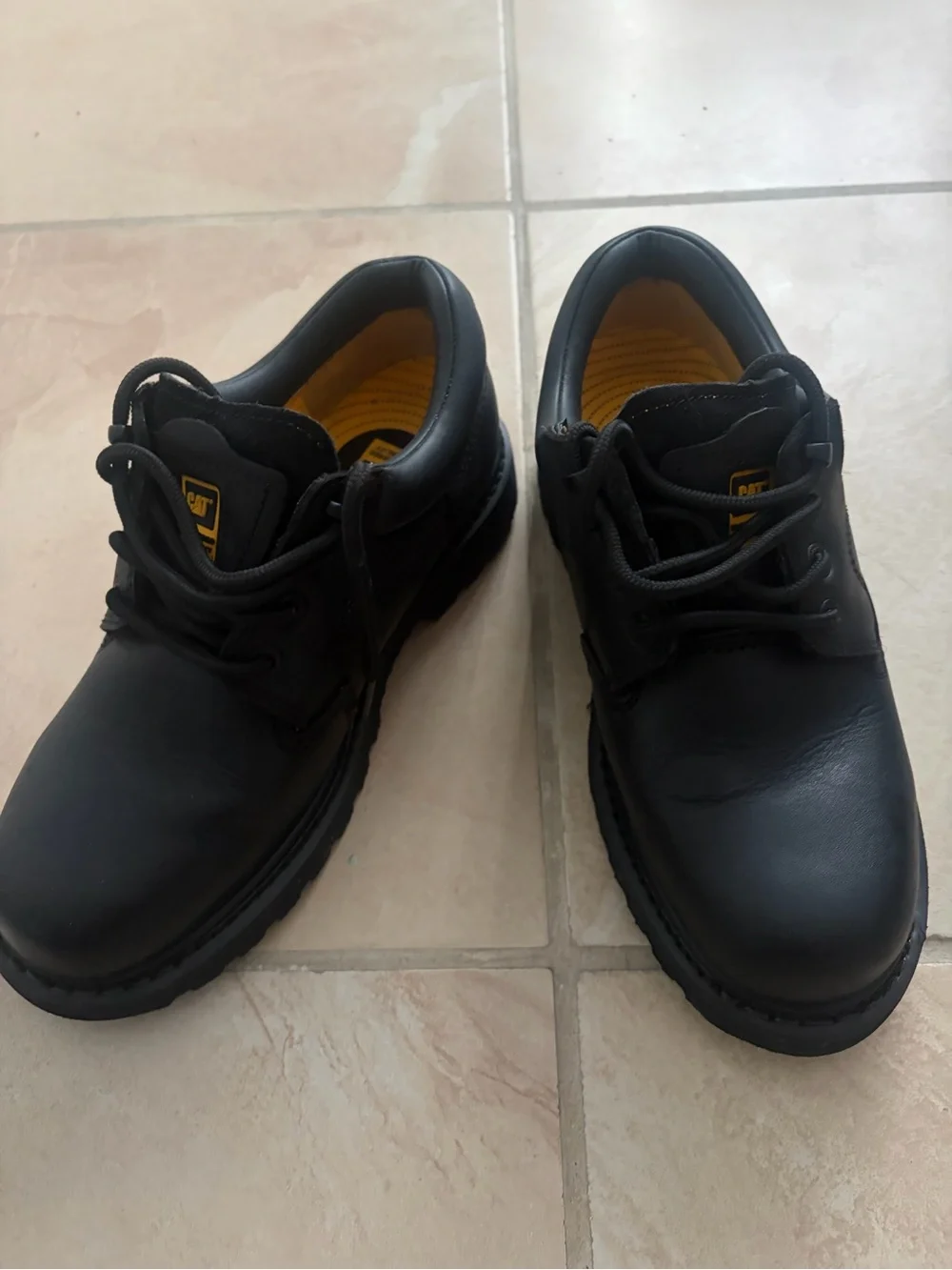 Ecco outsole leather
