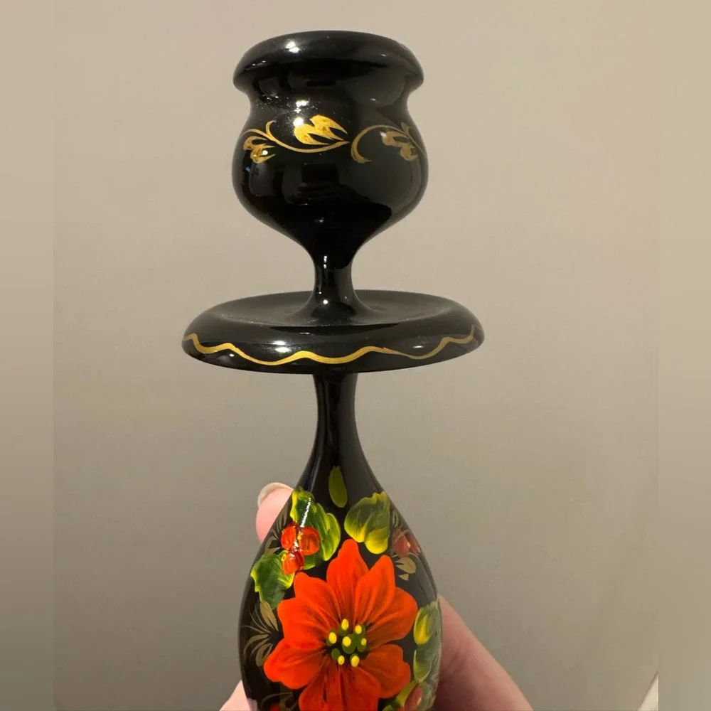 6 1/2” x 2 1/2” elegant black
