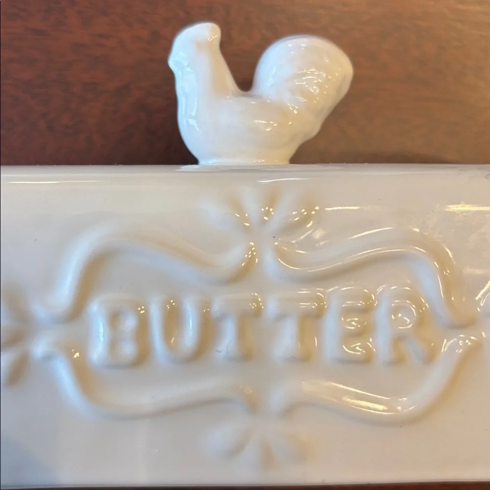 Home Essentials white rooster