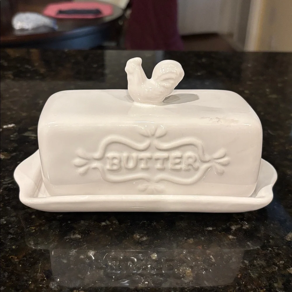 Home Essentials white rooster