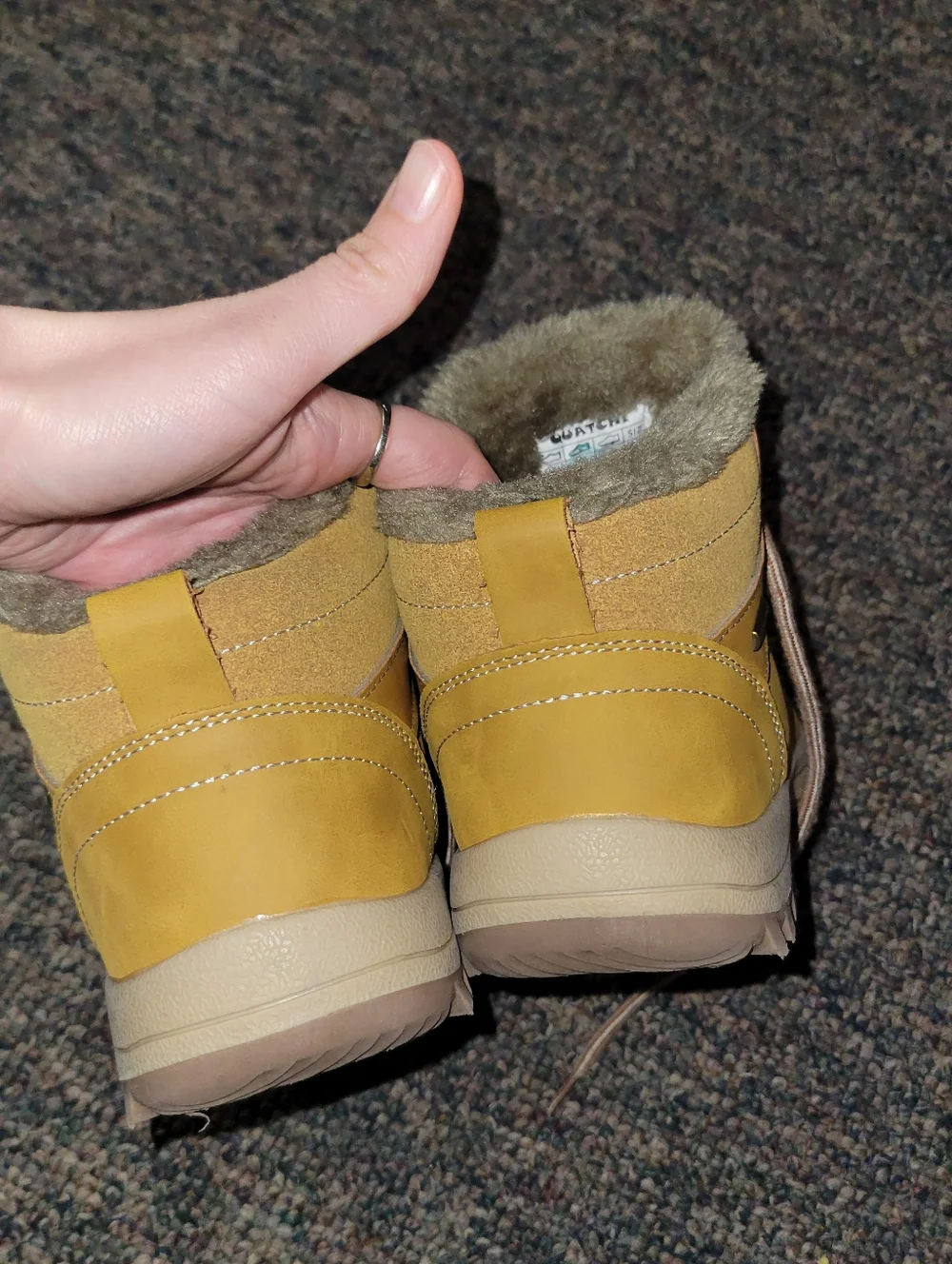 N/A fur lined