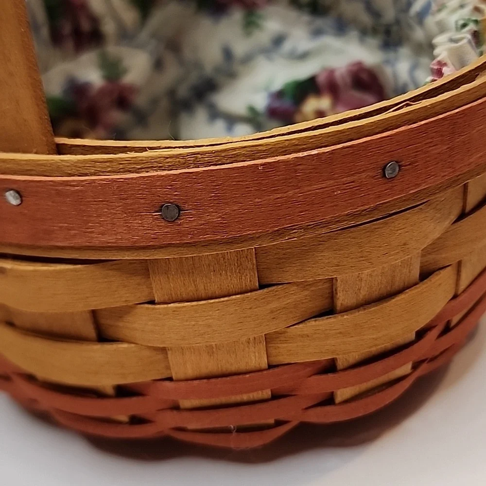 Longaberger branded handwoven