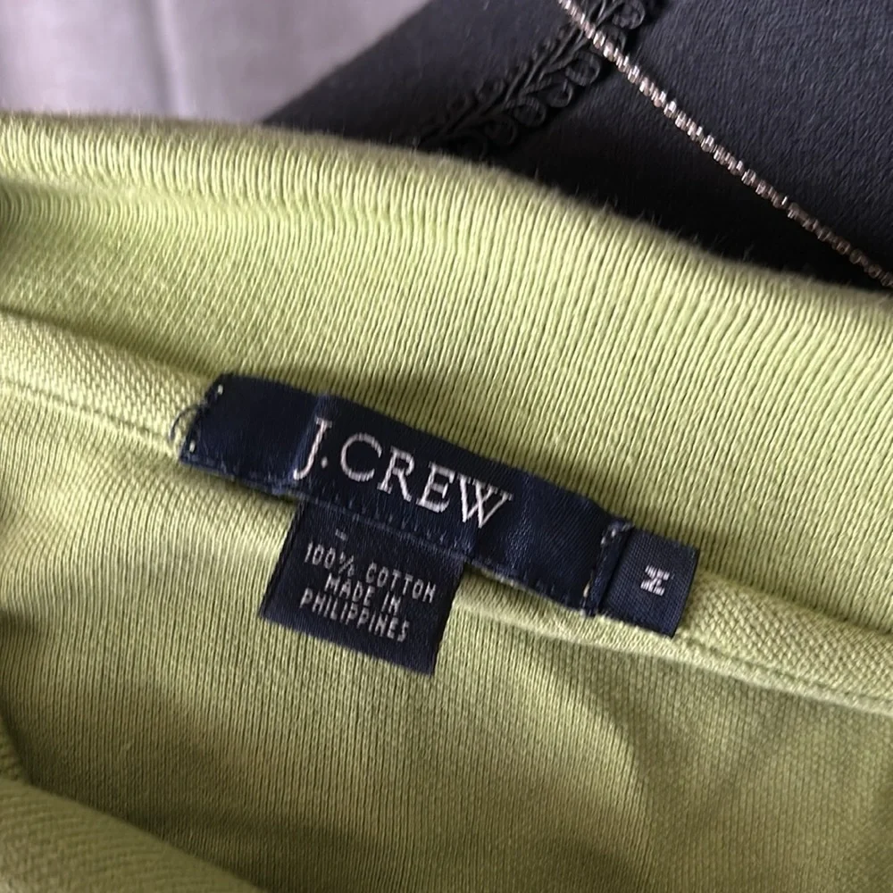 J. Crew green crew