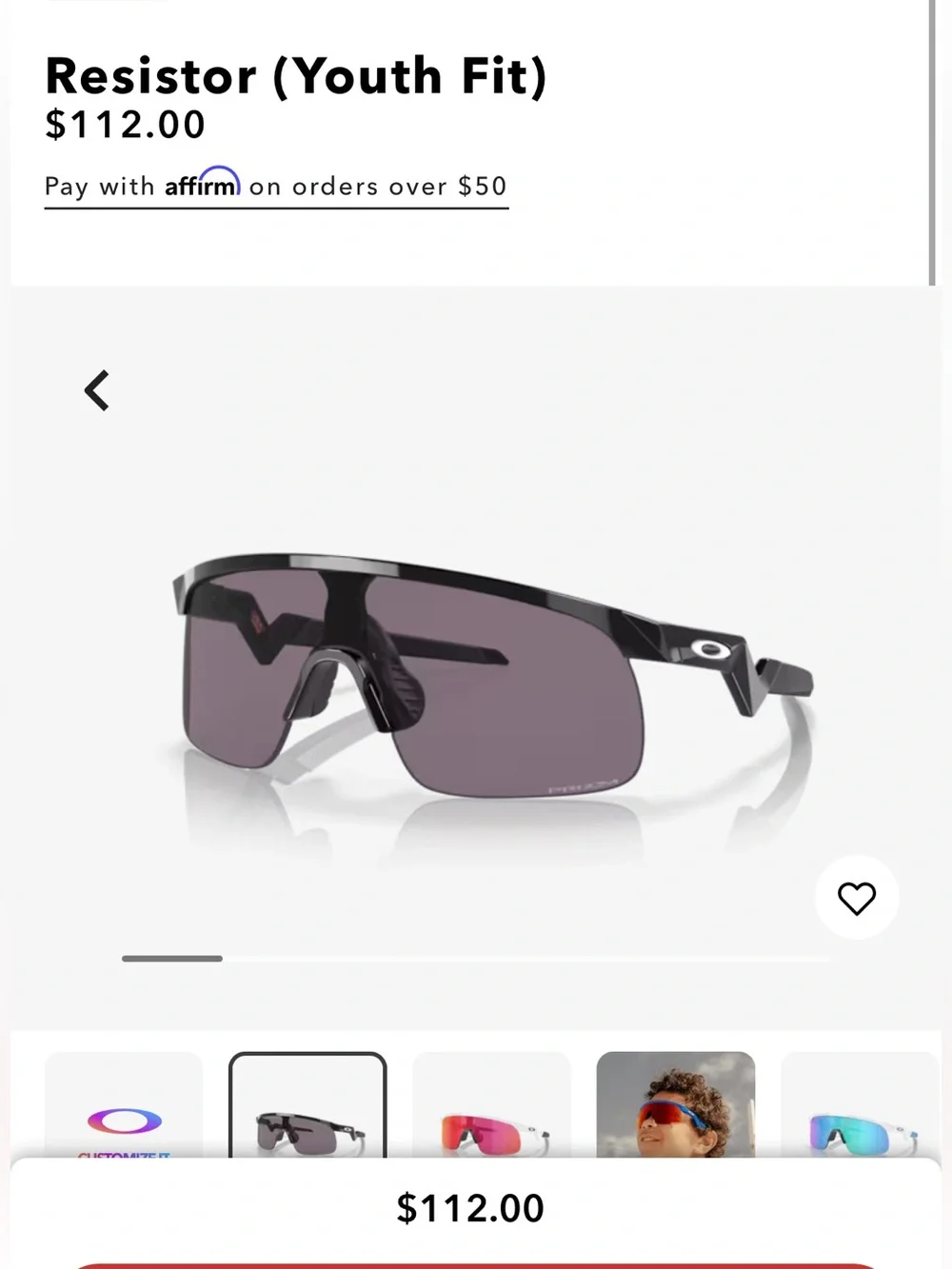 Oakley sporty single