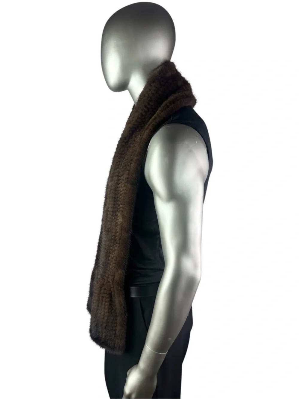 Furs By Bella J mens mahogany