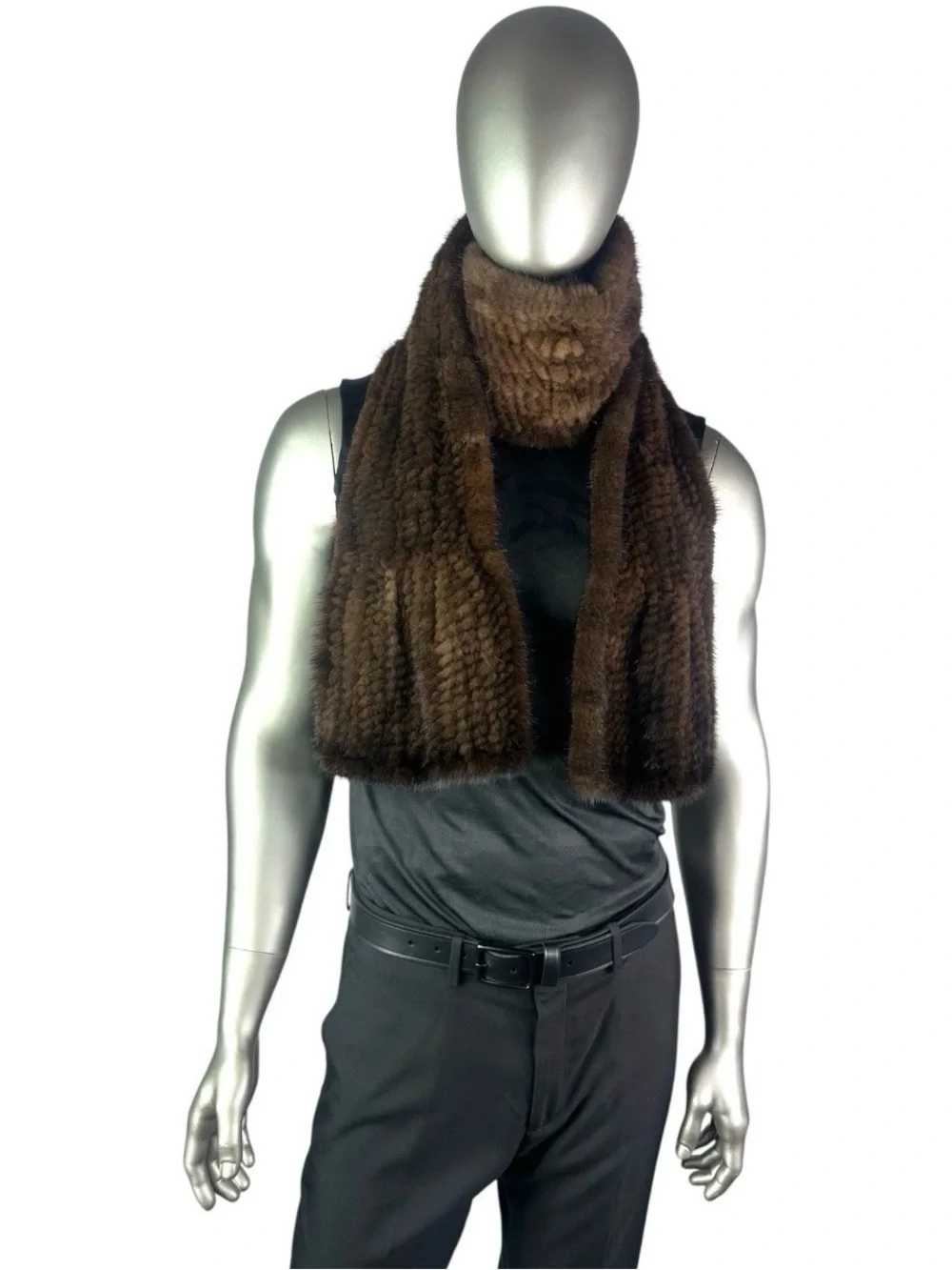 Furs By Bella J mens mahogany