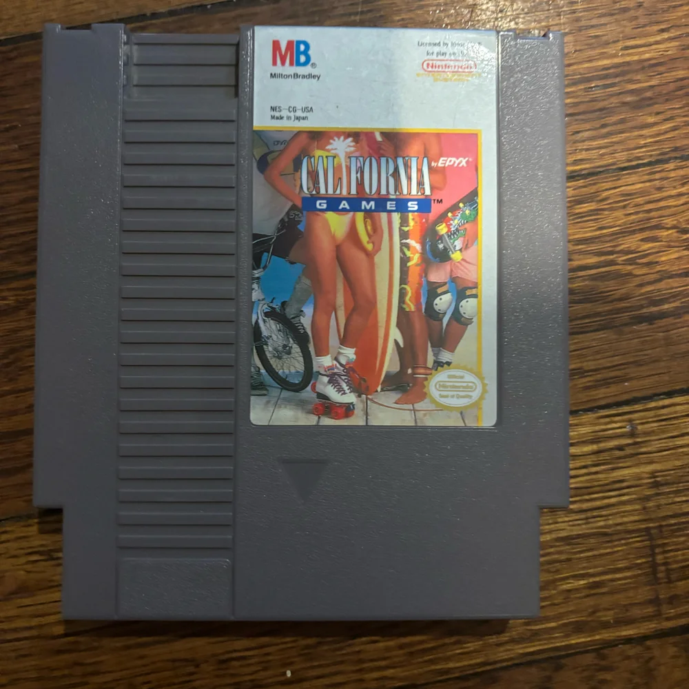 Vintage Nintendo California Games