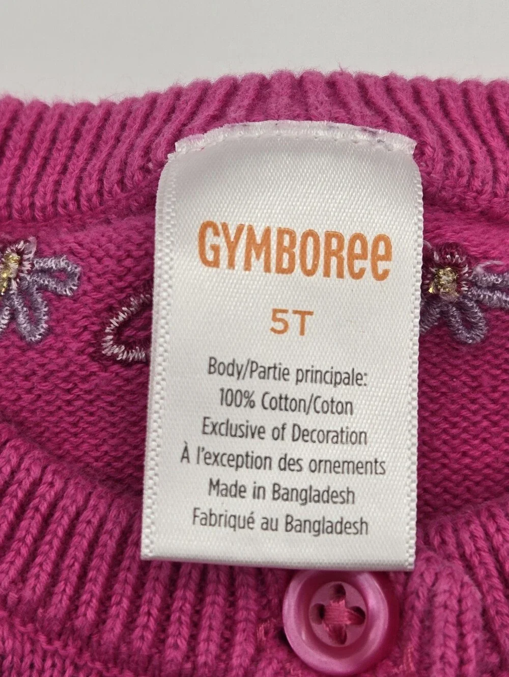Gymboree pink floral