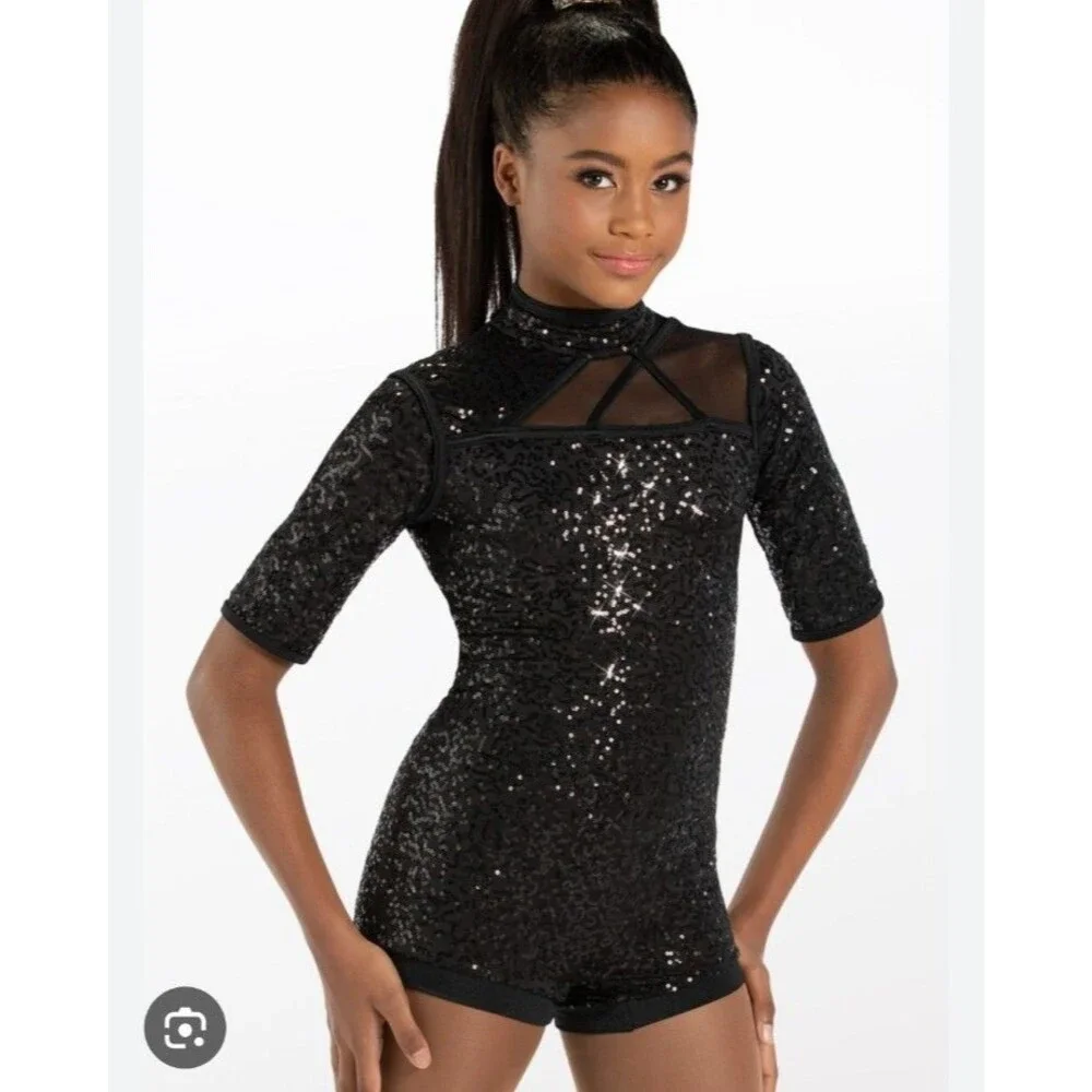 Weissman Dance Costume Leotard TTYLXOX LC Large Child