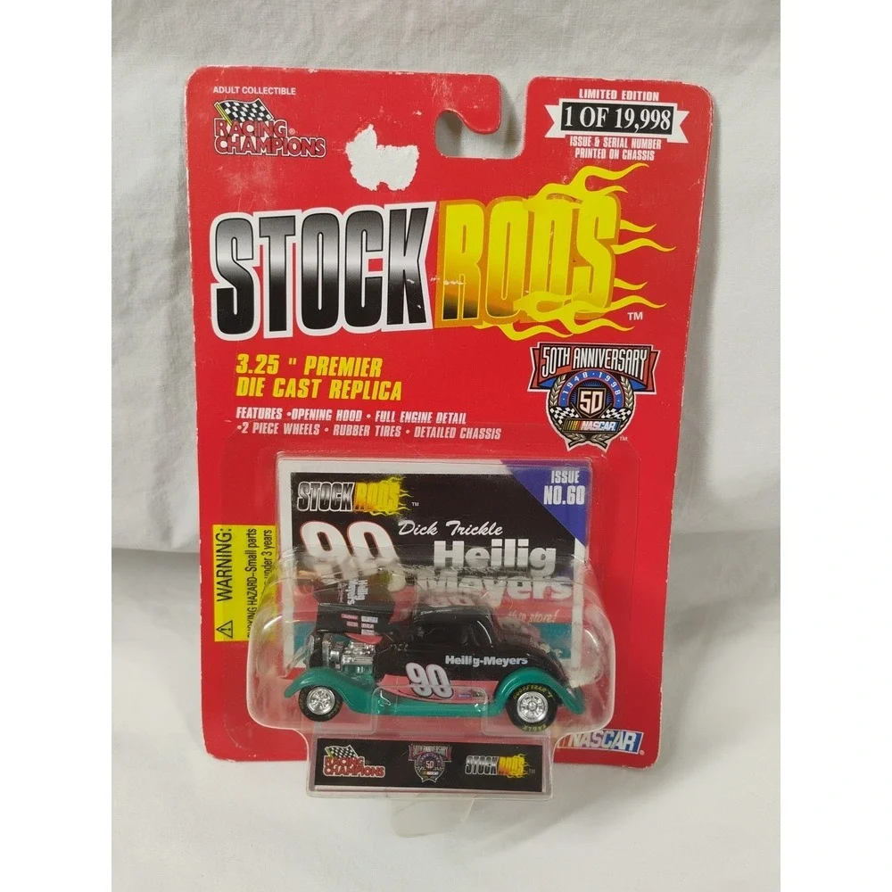 Racing Champions 1/64‎ Stock Rods #60, Dick Trickle #90 Heilig Meyers '34 Ford