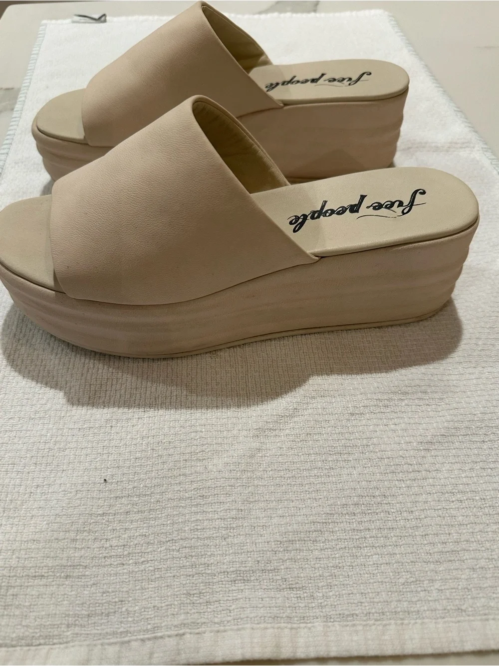 Free People chunky platform