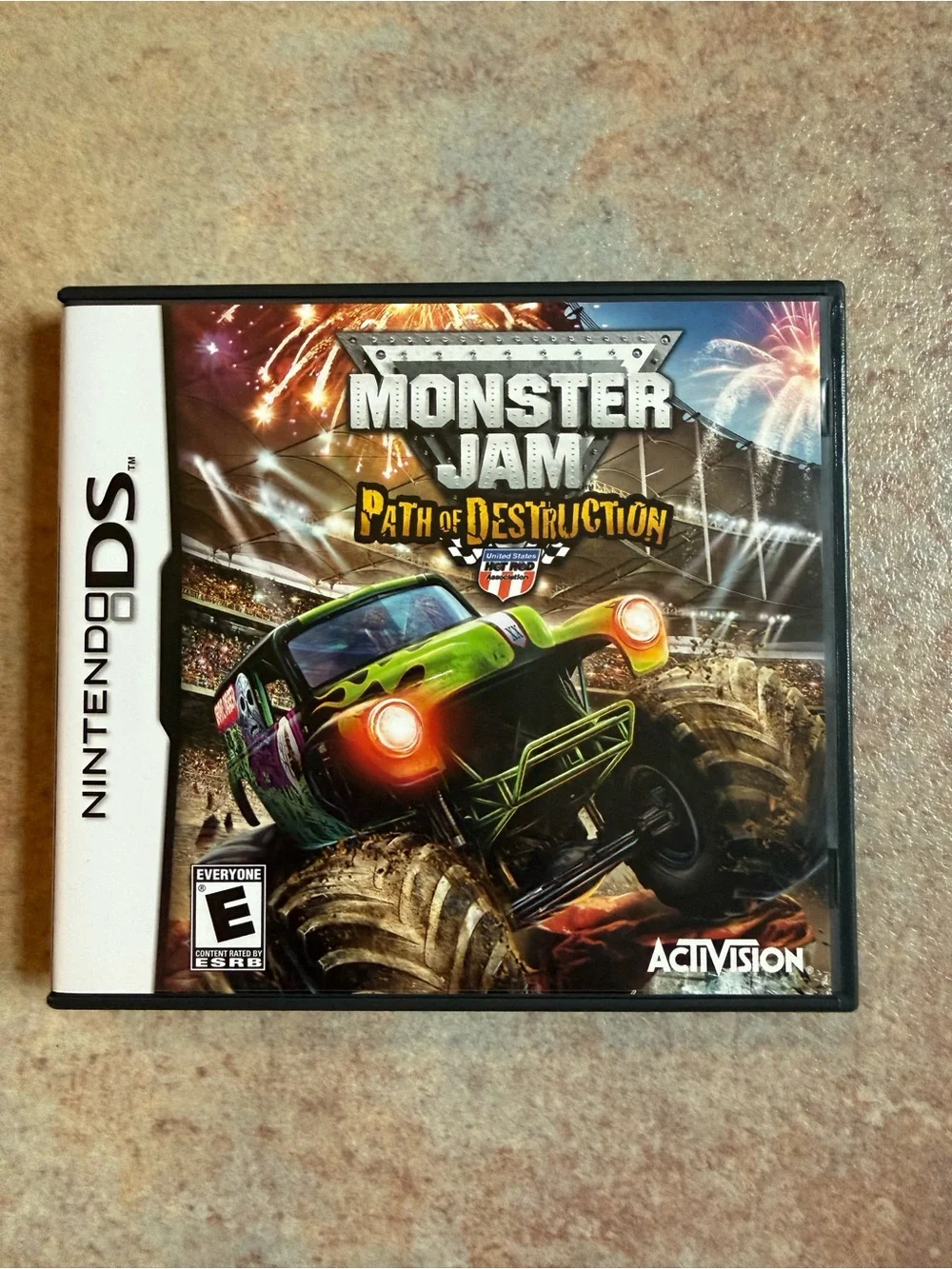 Nintendo DS Monster Jam: Path of Destruction - Green and Black Cover