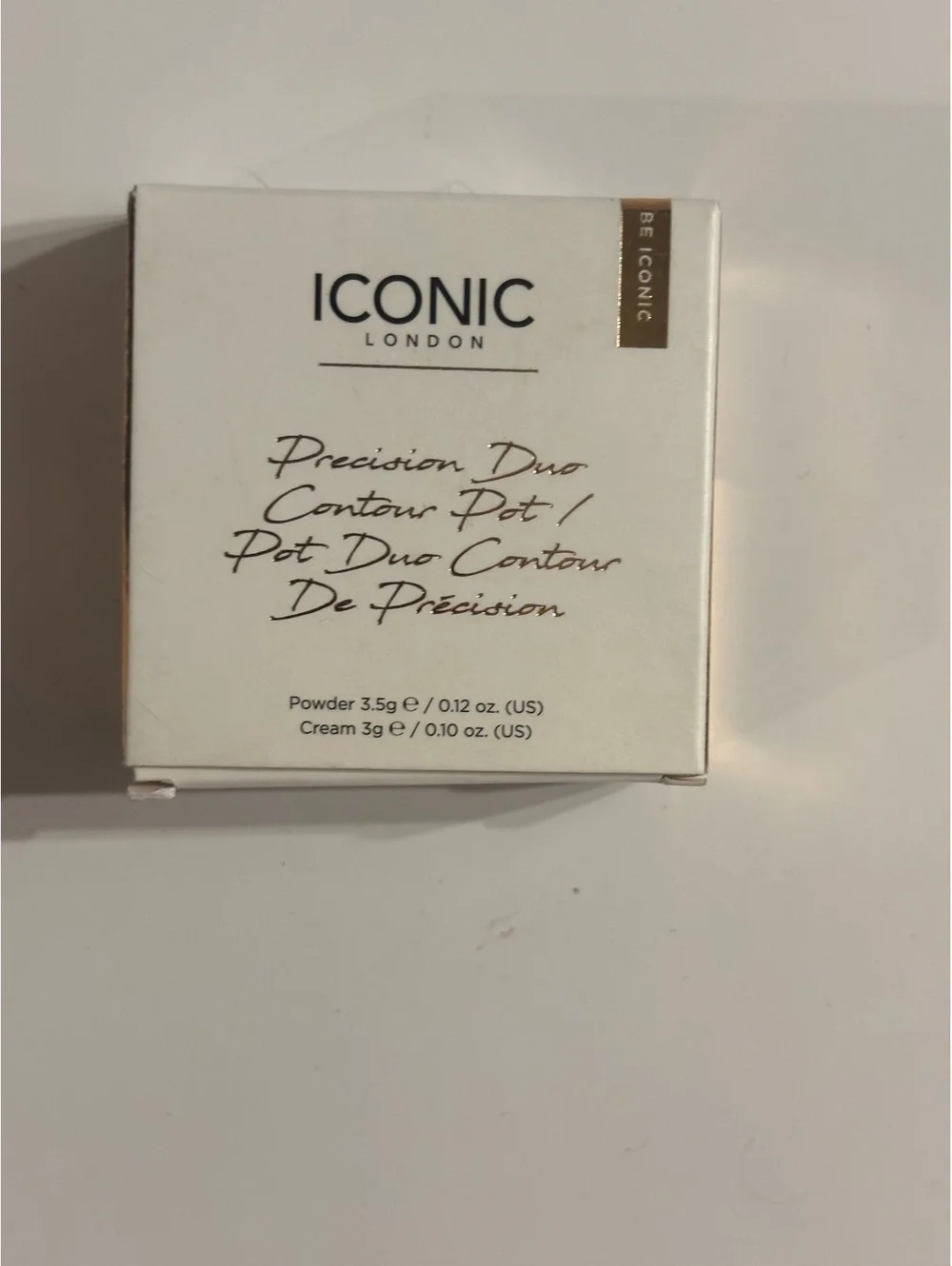 ICONIC London Precision Duo Contour Pot Deep Shadow Cream Powder NIB