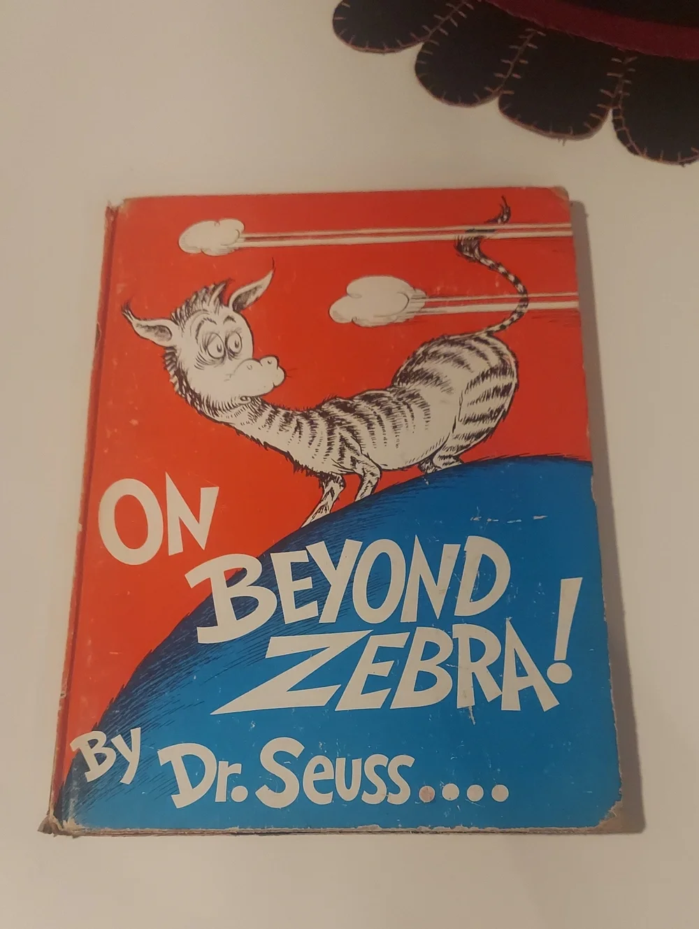 On Beyond Zebra! By Dr. Seuss - First Edition Hardcover Book
