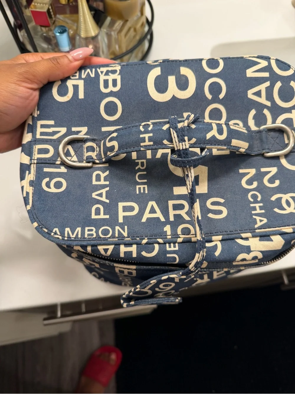 CHANEL canvas vanity