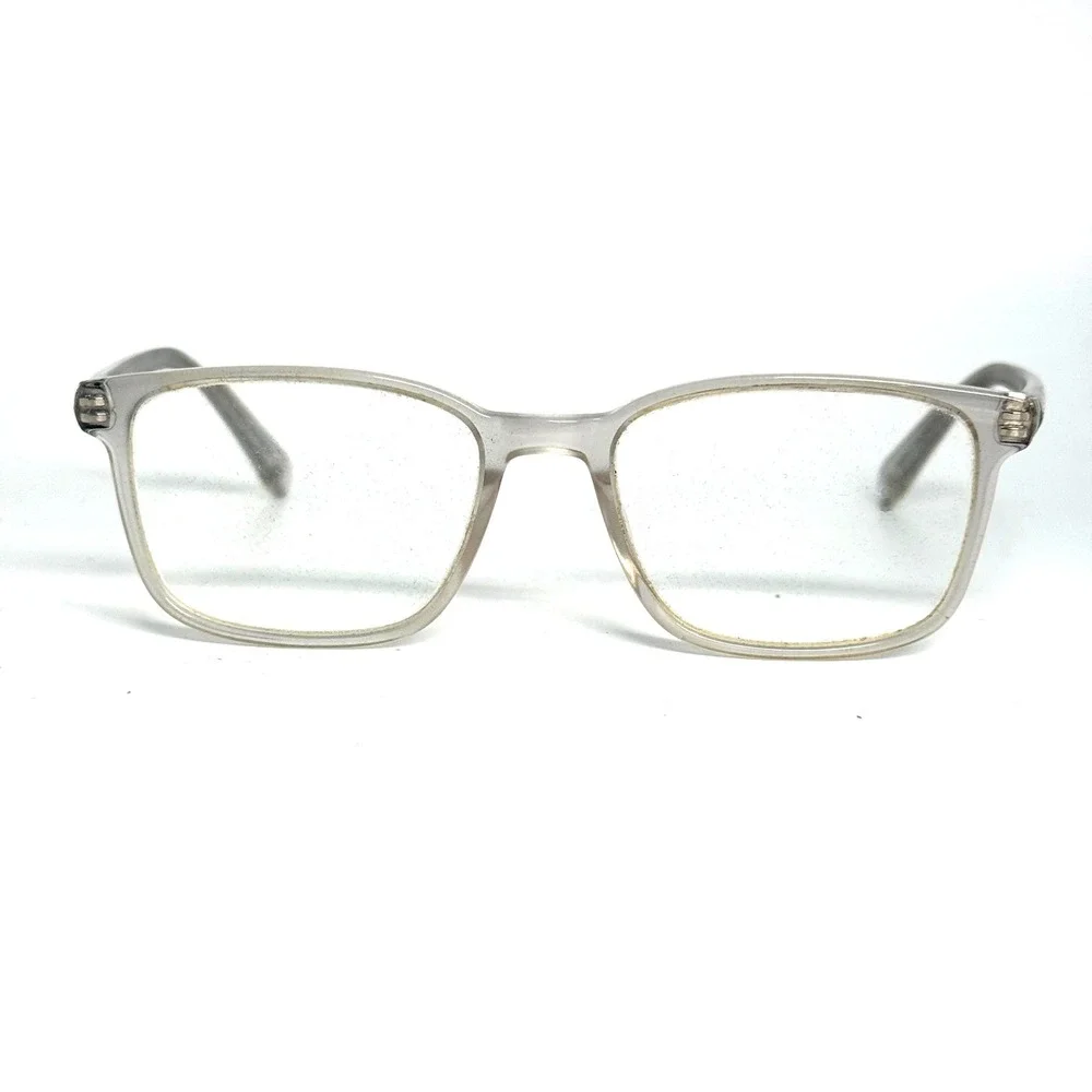 Modo‎ 6531 GRYCR Clear Grey Eyeglasses Frames 52-18-140 G3 Full Rim Rectangular
