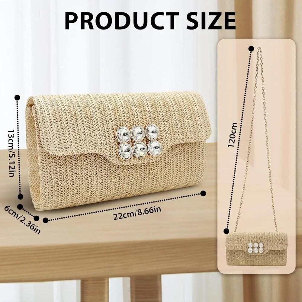 N/A straw clutch