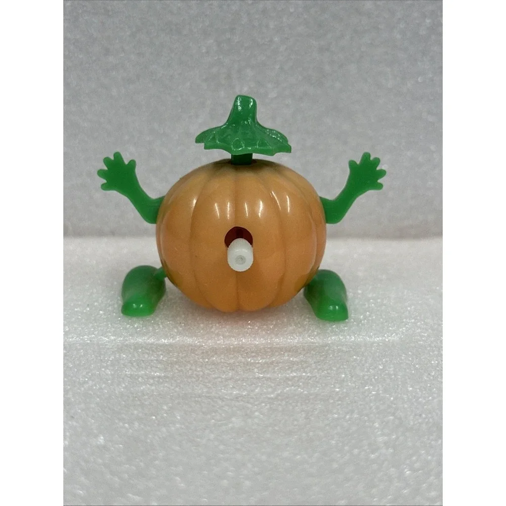 Vintage Wind Up‎ Toy Jack-O-Lantern Pumpkin Halloween Works