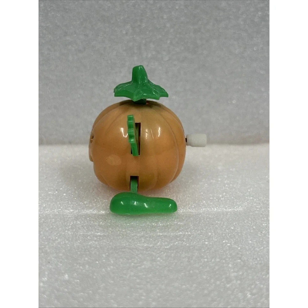 Vintage Wind Up‎ Toy Jack-O-Lantern Pumpkin Halloween Works