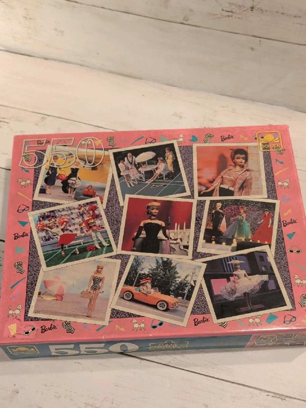 Barbie vintage collage