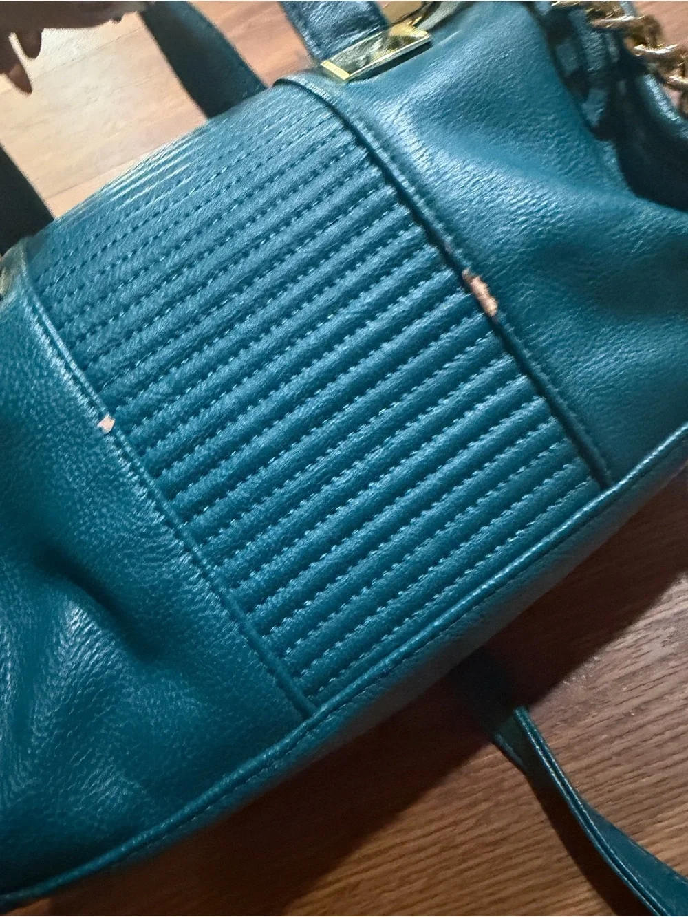 Steve Madden compact teal