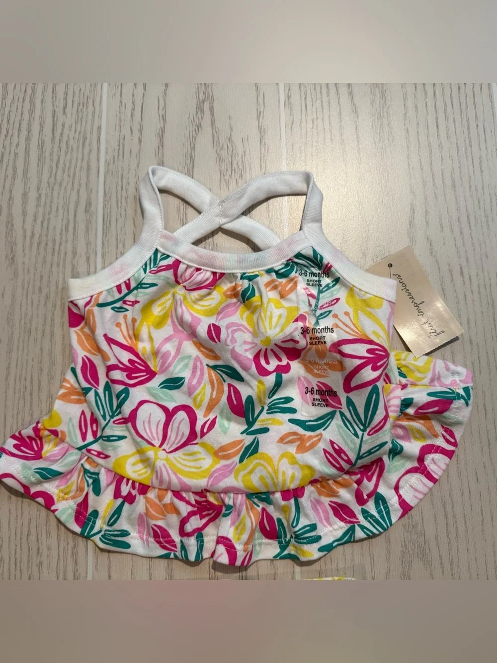 First Impressions lightweight crisscross clothes