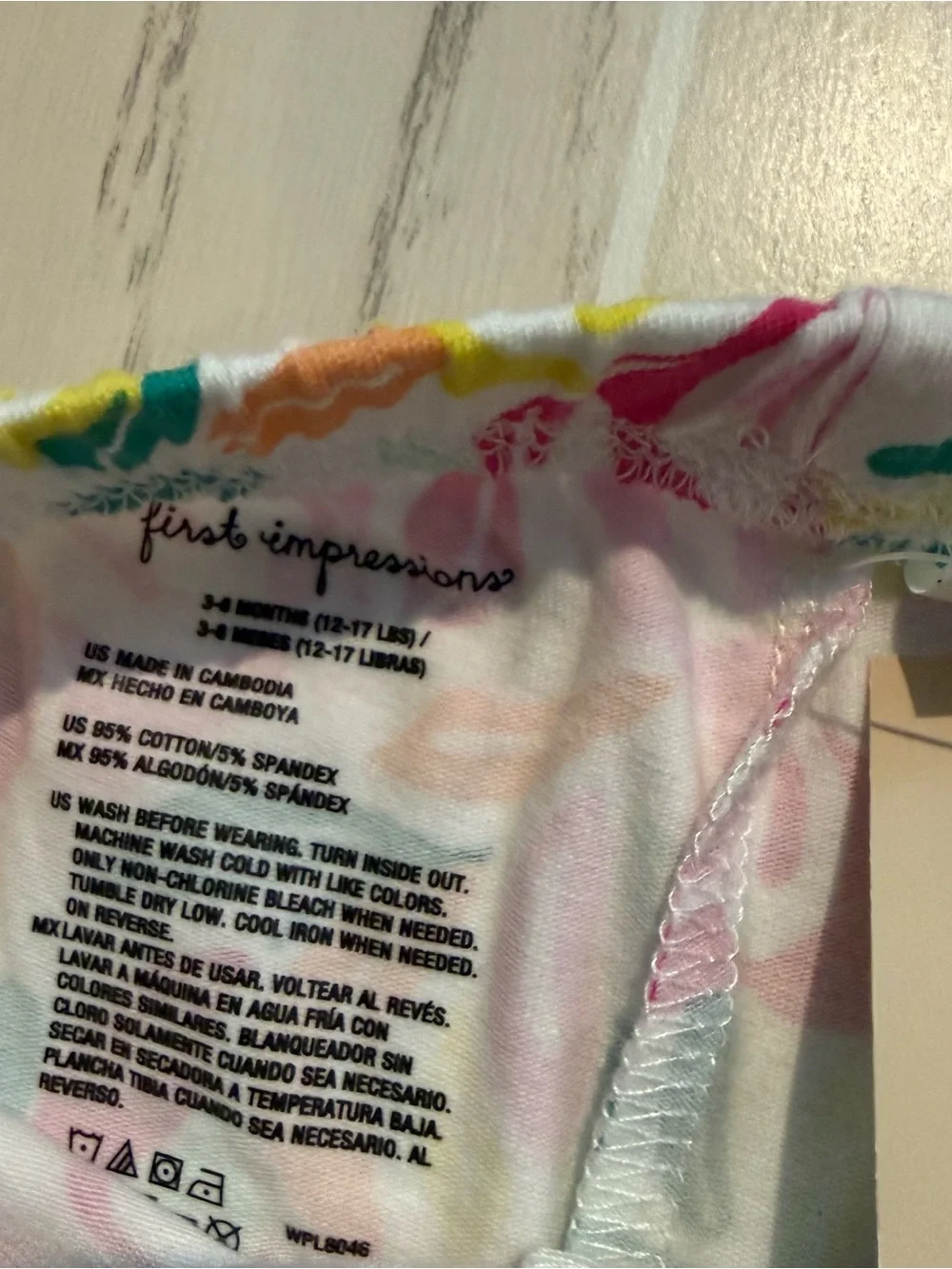 First Impressions lightweight outfit floral