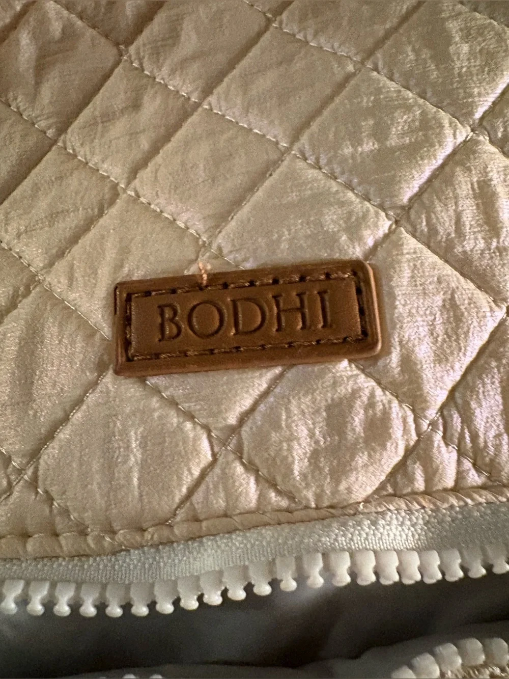 Bodhi quilted cream