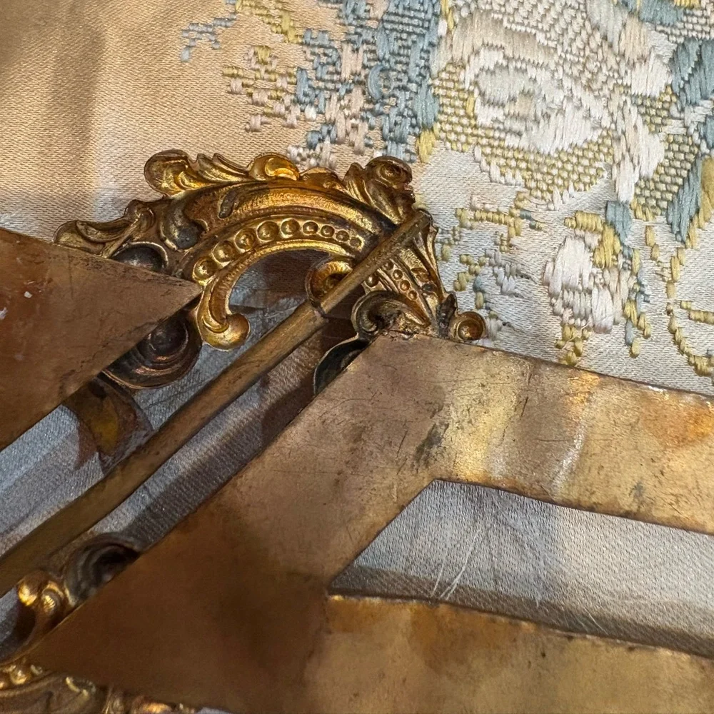 Antique rhinestone belt