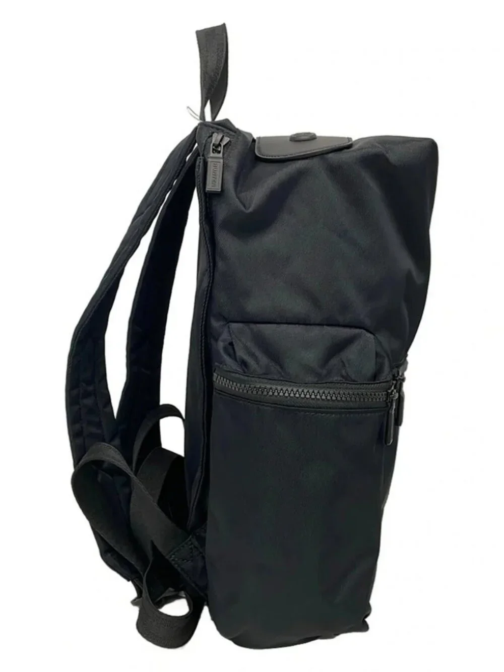 HUNTER Black Nylon Backpack