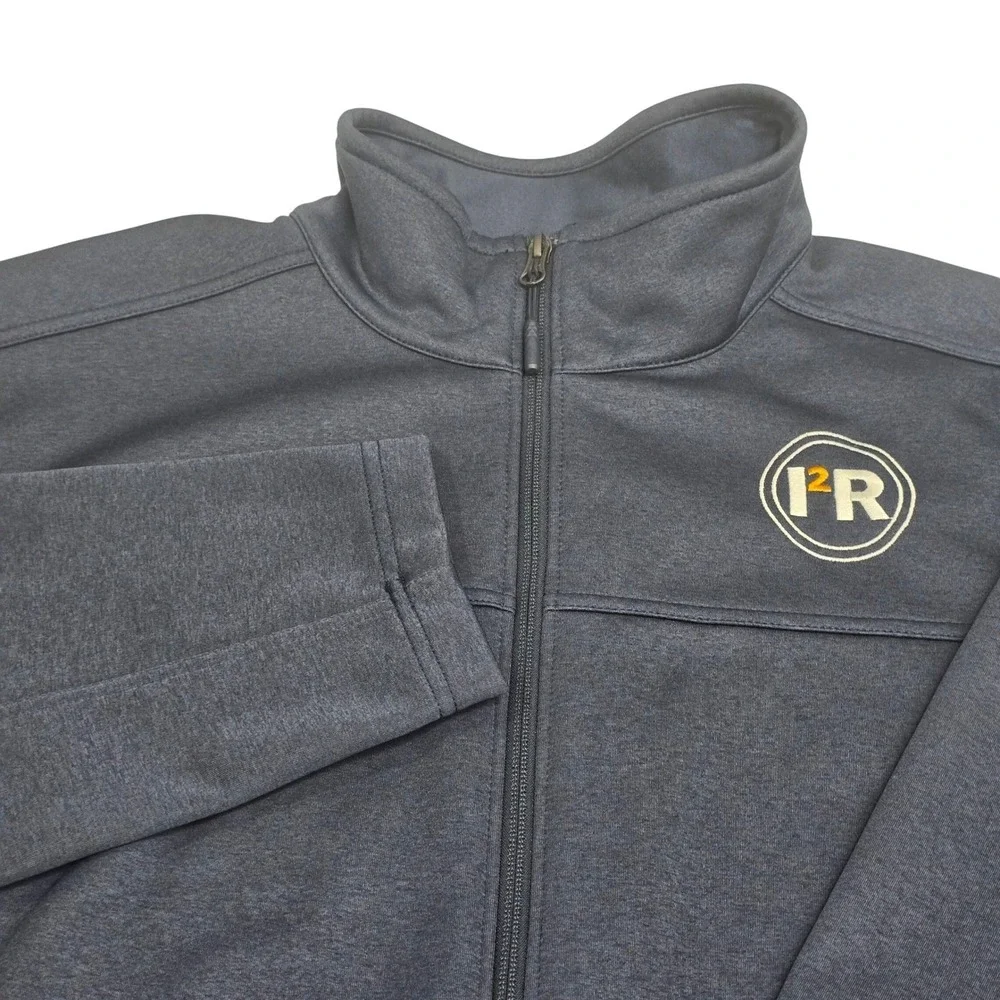 The North Face Jacket Mens XL Navy Blue AWS Global Incident Softshell‎ Full Zip