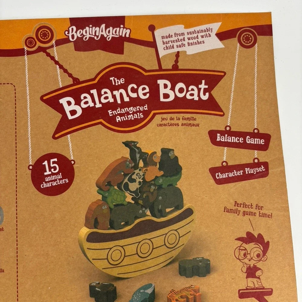 BeginAgain balance boat
