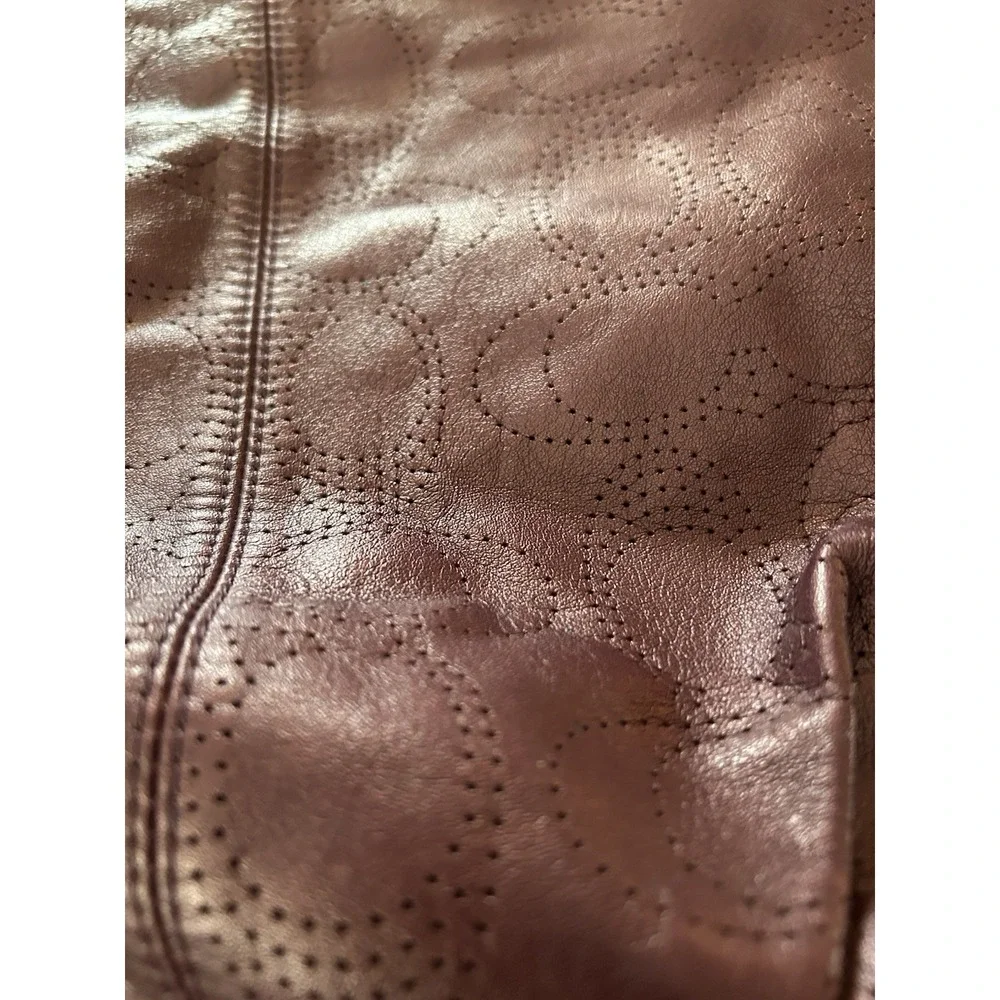 Coach bag purple