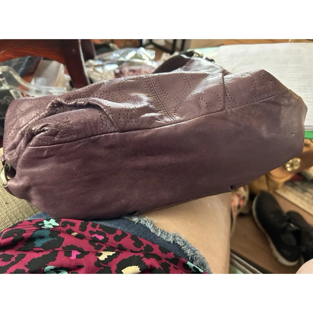 Coach bag purple