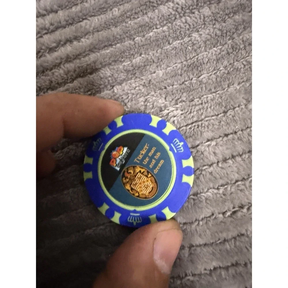 Johnny Lightning poker chip