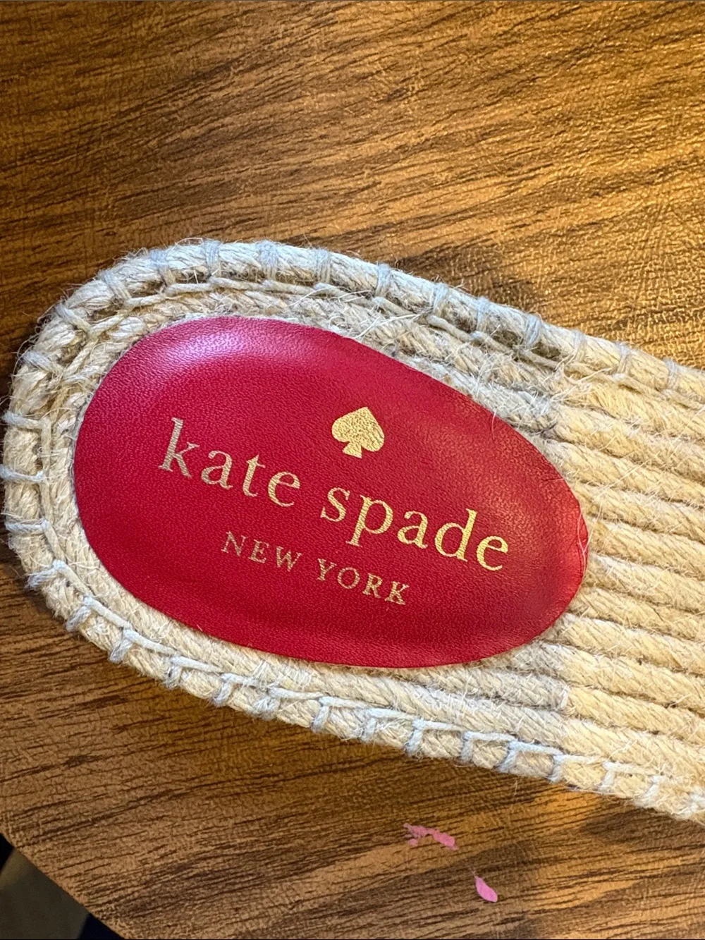 kate spade slip espadrille