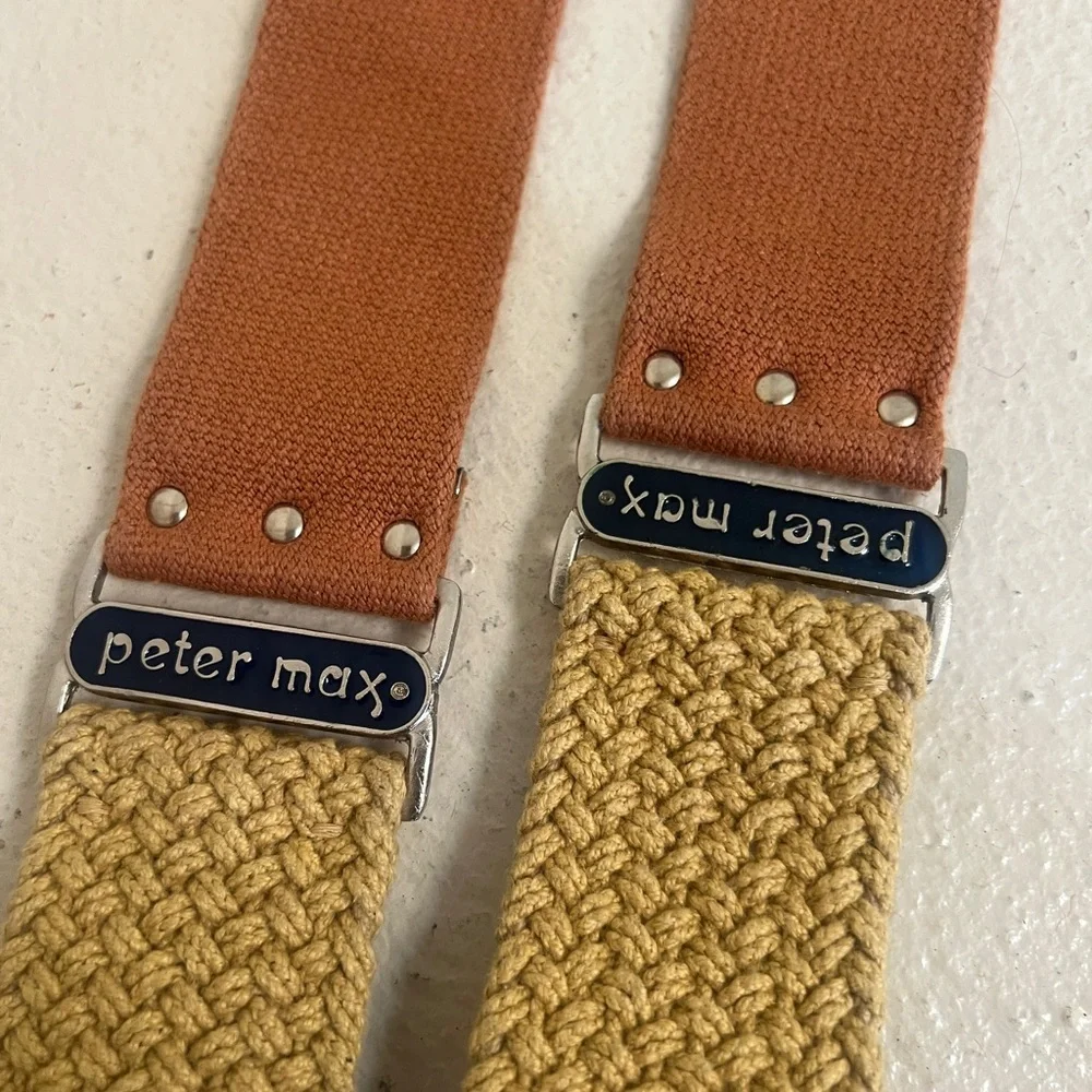 PETER MAX - Cosmic  Buckle/ Belt &  Circa 1969  Original‎  Vintage -Non Belt