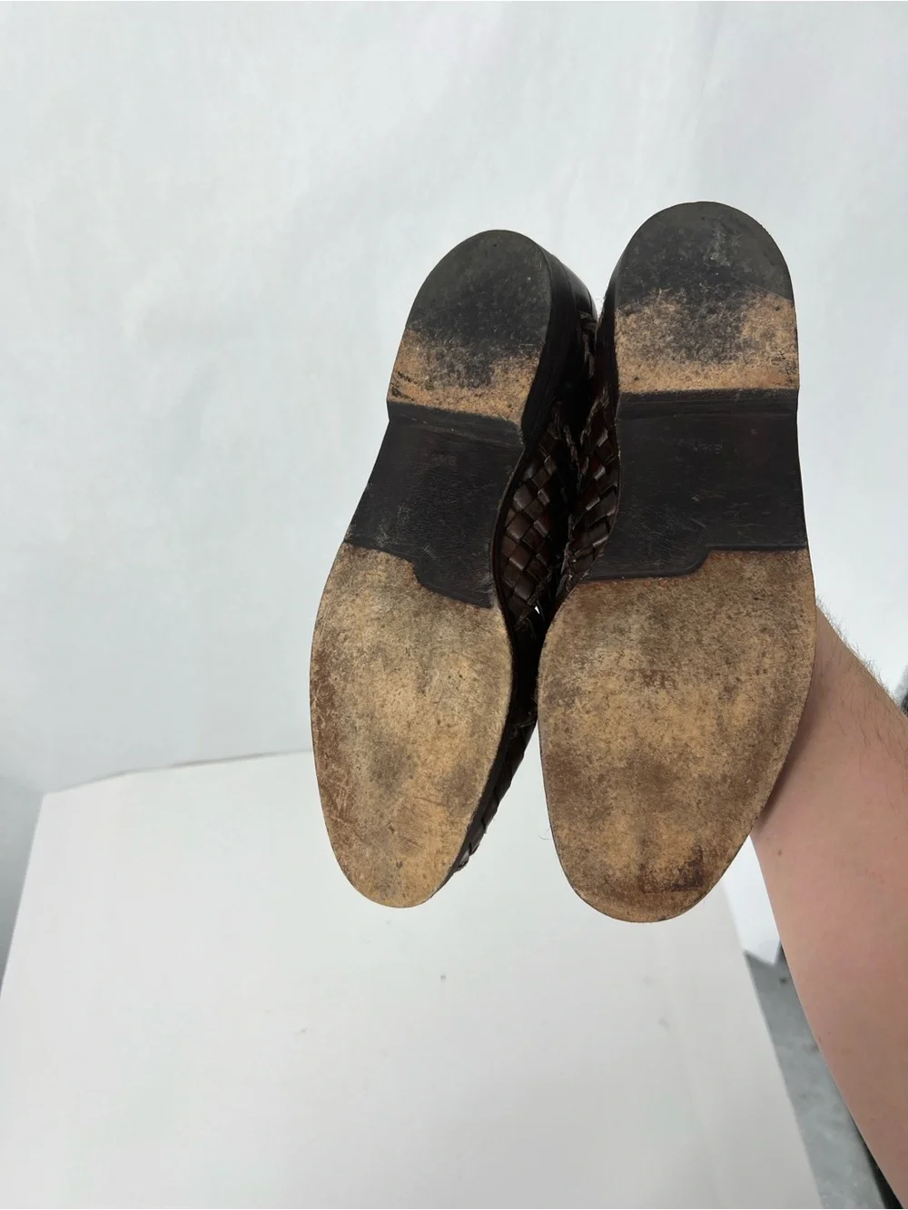 Cole Haan handwoven leather