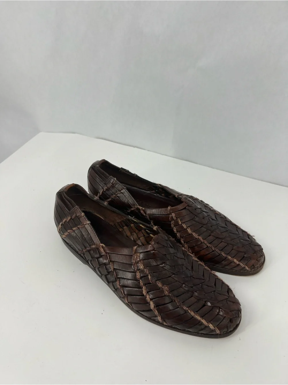 Cole Haan handwoven leather