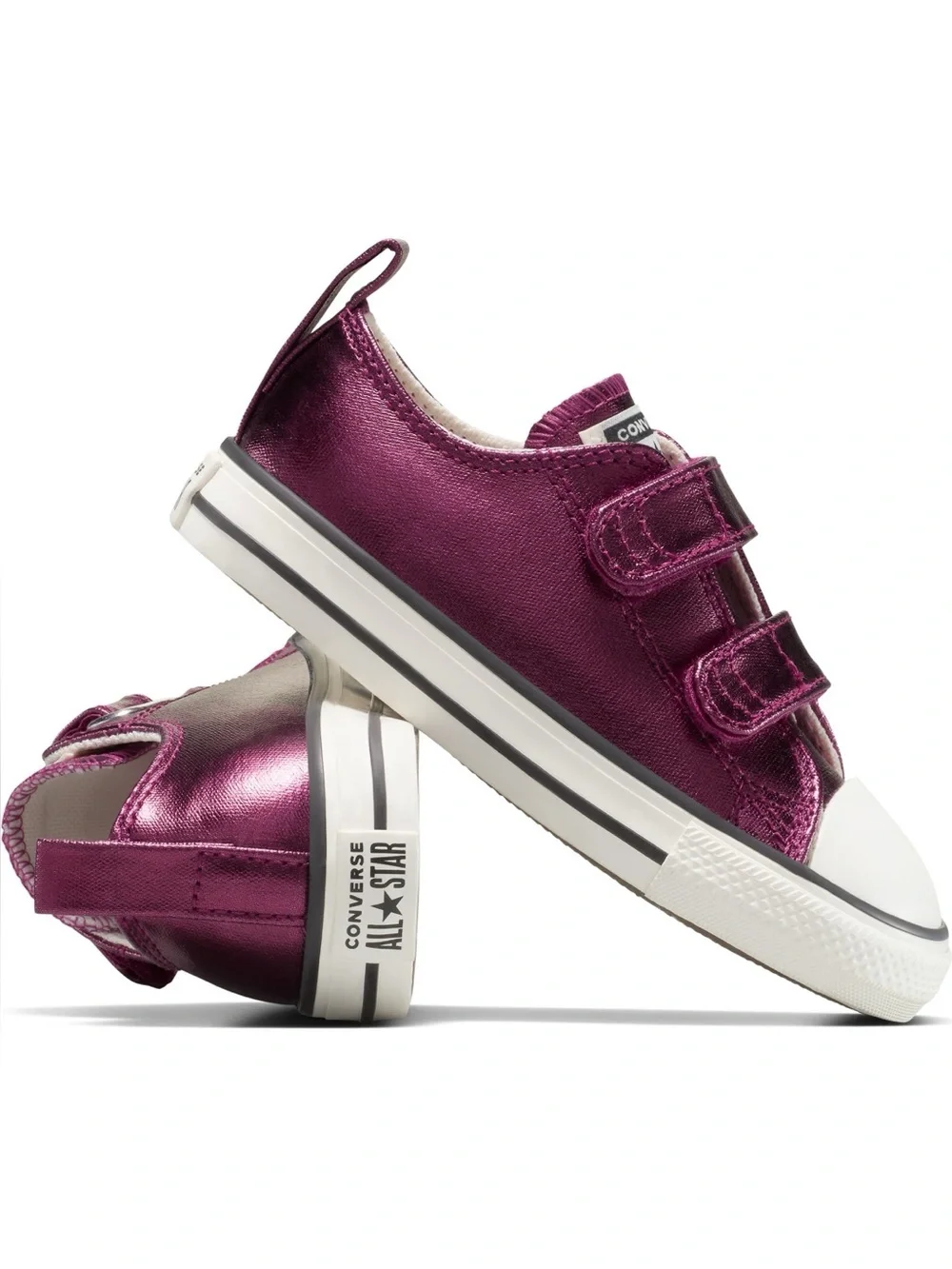 Converse metallic shimmer