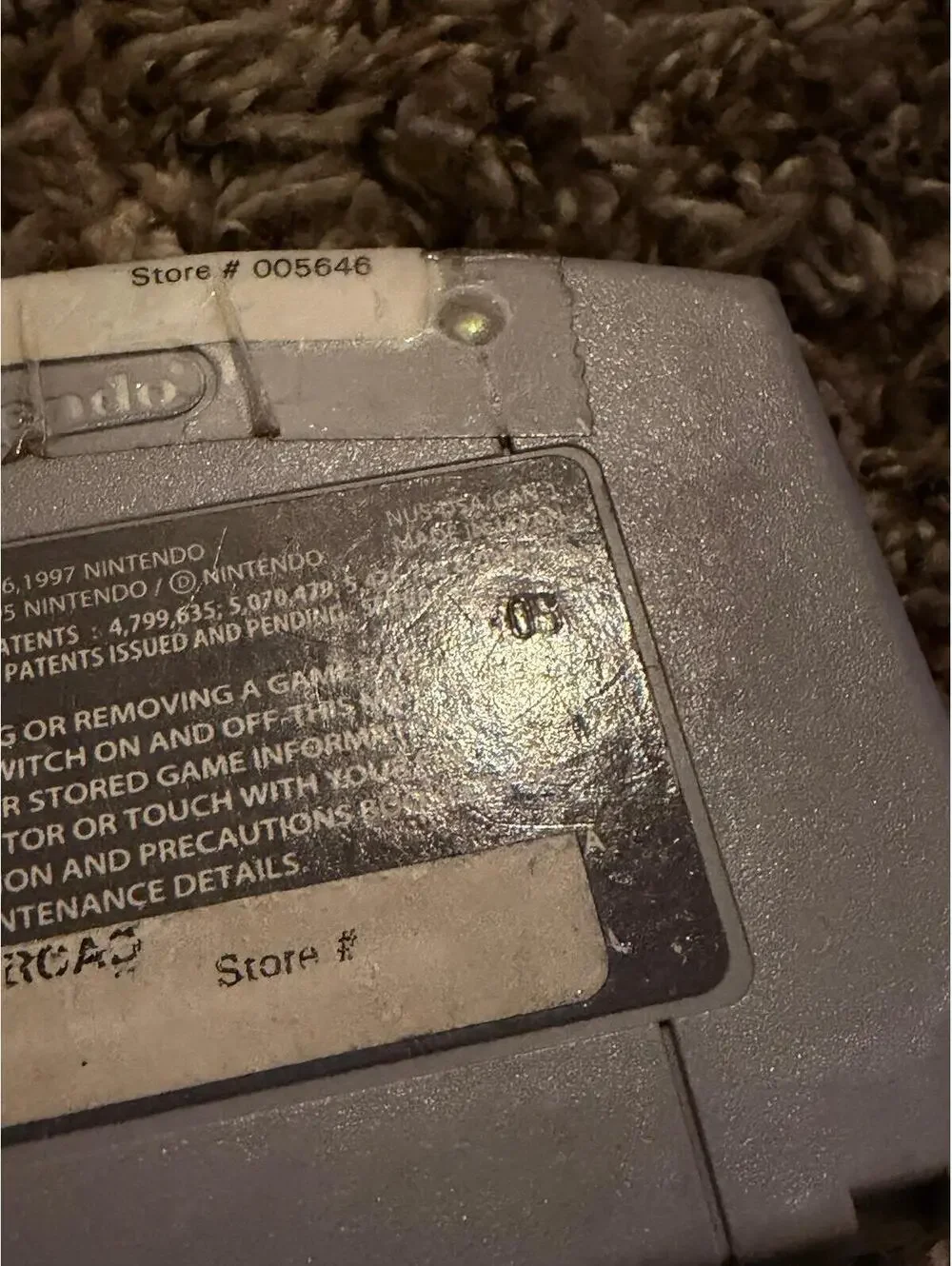 Nintendo used working