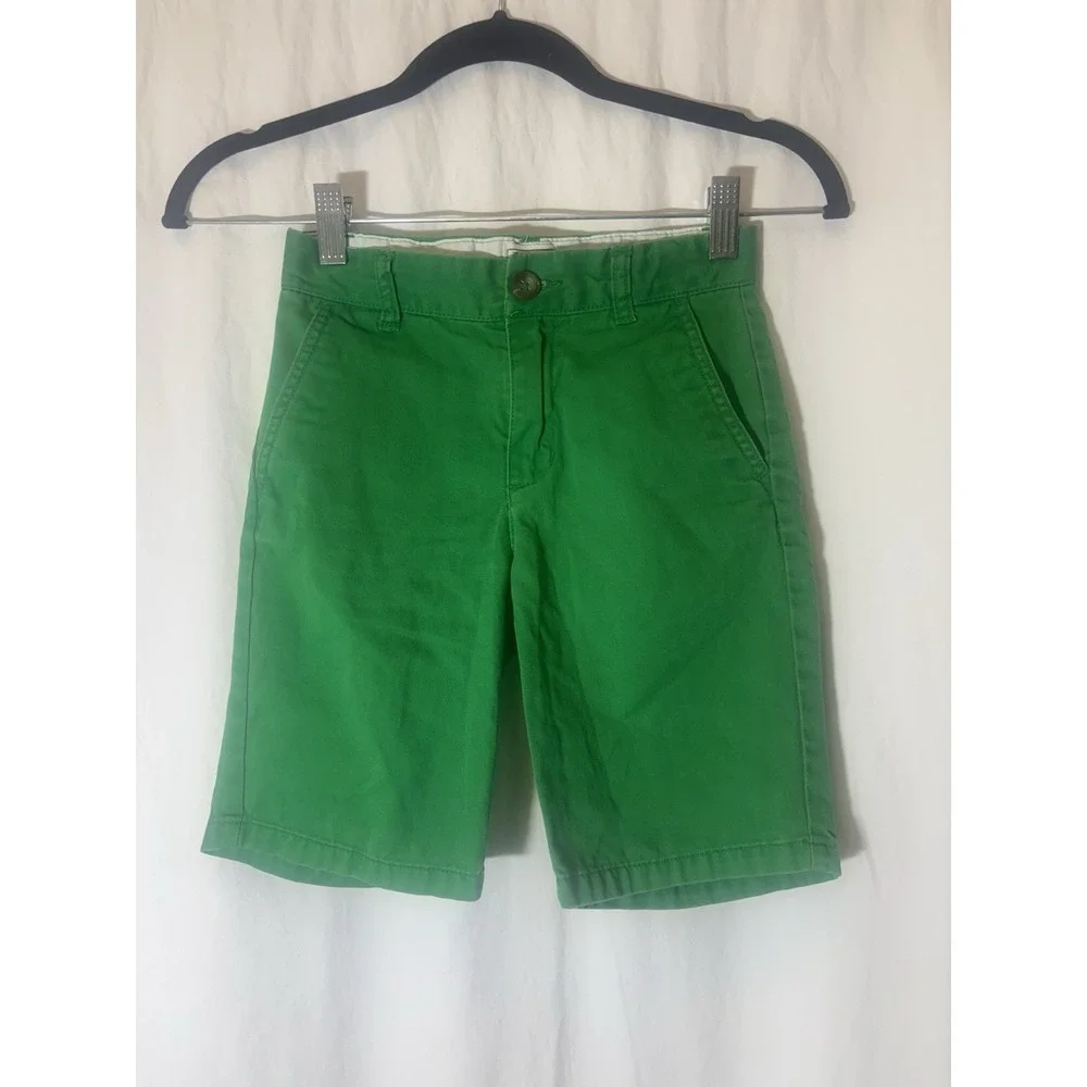 The Children's Place Boys Size 6 Green Pull On Cargo Shorts‎ P7