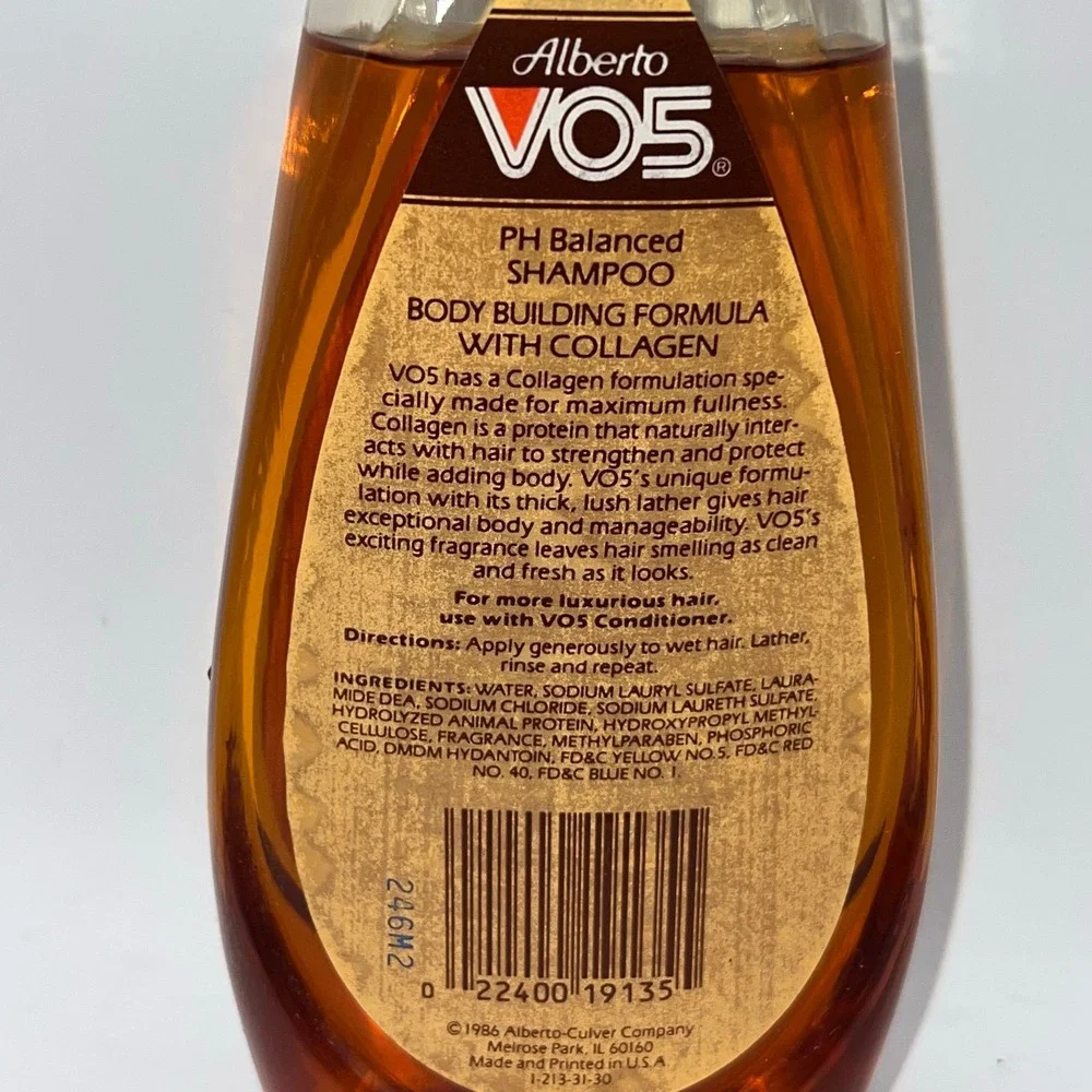 vo5 vintage 1986