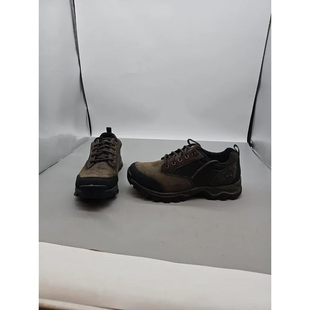 Timberland Keele Ridge Hiking Boots Mens‎ Brown Leather Lace-Up Waterproof - 9.5